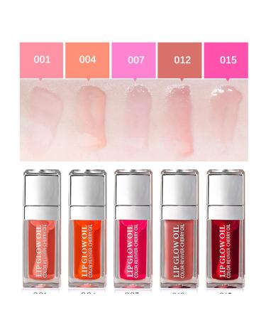 Hydrating Plumping Lip Glow Oil | Moisturizing Lip Tint & Care | Non-Sticky Glossy Balm for Fresh Texture - Buy Online on SooperMarket.com