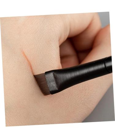 Baluue 6 Sets Eyeliner Brush Makeup Brush Eye Liner Wands Eyebrow Brush Spoolie Ear Black Wood - Buy Online on SooperMarket.com