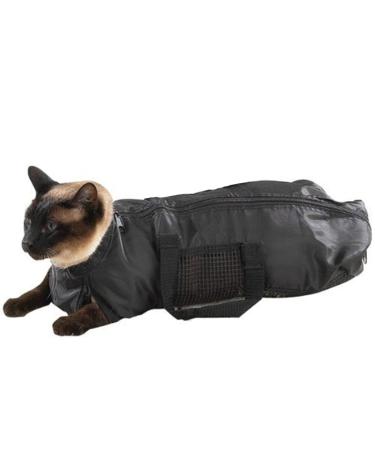 Ruiqas Pet Cat Bathing Grooming Bag Cat Shower Wash Net Carrier Restraint Bag for Prevent Cat Scratching Biting