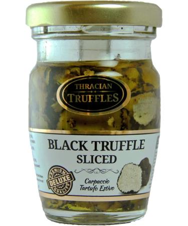 Buy Premium White Truffle Oil & Gourmet Black Summer Truffle | Extra Virgin Olive Oil with Real Truffle Pieces | 100ml & 60g Carpaccio Tartufo - International Shipping - Buy Online on SooperMarket.com