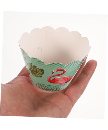 Alipis 24pcs Hawaii Cupcake Wrappers Hawaii Cupcake Toppers Hawaiian Cake Picks Birthday Cupcake Toppers Hawaiian Decor Hawaii Cake Pick Tropical Wedding Decor Leaves Paper Tray - Buy Online on SooperMarket.com
