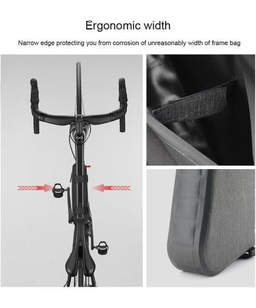 HYSENM Triangle Frame Bag - 5L/8L Waterproof Bicycle Bag | Large Capacity & Reflective Design for International Shipping - Buy Online on SooperMarket.com