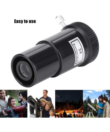 fosa1 3X Barlow Lens 0.96/24.5mm for Astronomical Telescope Eyepieces - M42x0.75mm Thread - Buy Online on SooperMarket.com