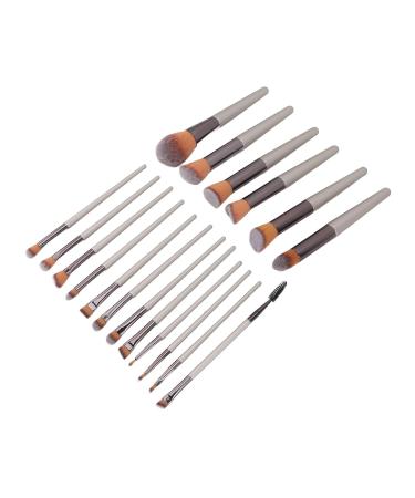 Premium 18-Piece Makeup Brush Set - Soft Powder Cosmetic Applicators for Eyeshadow Blush & Eyelashes | International Shipping Available - Buy Online on SooperMarket.com