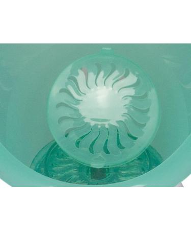 BEPER 40.967N Facial Sauna and Aromatherapy 2 Powers Healing and Relaxing Treatments Hydration and Face Cleansing Tank for Scented Essences White/Green - Buy Online on SooperMarket.com