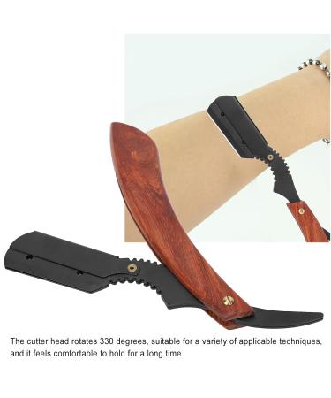Vintage Straight Edge Razor - Premium Barber Quality Manual Razor for Mustache & Beard Grooming - Buy Online on SooperMarket.com