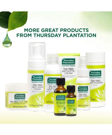 Thursday Plantation Tea Tree Face Wash Foam - Gentle Soap-Free Cleanser (5.1 fl oz) - Buy Online on SooperMarket.com