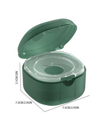Pacific Container | Dustproof Pacifier Bag | Easy to Clean Pacifier Holder | Fashionable Zego Green Design for Safe Storage - Buy Online on SooperMarket.com