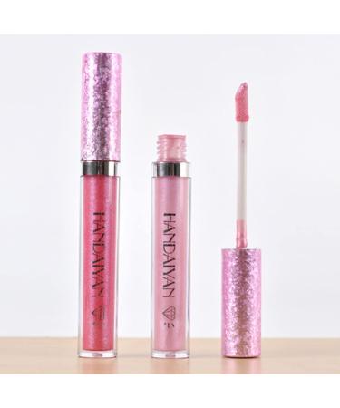 Liquid Glitter Lipstick Set - Waterproof Metallic Gloss for Teens & Women | 6PCS Diamond Shimmer Lip Color - Buy Online on SooperMarket.com