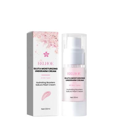 Sakura Whitening Cream Underarm Whitening Products Skin Lightening Cream for Private Area Armpit Knees and Elbows Skin Bleaching Cream Skin Whitening Cream for Suit All Skin Types