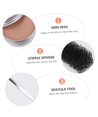 Angoily Halloween Skin Wax Makeup Kit | Scars & Effects for Parties | Green Headband & Nail Art Supplies - Buy Online on SooperMarket.com