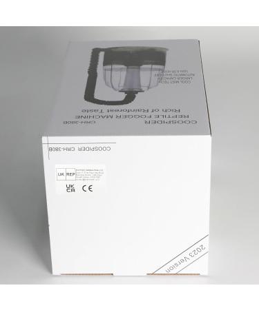 Coospider Reptile Fogger Terrariums Humidifier Fog Machine Mister 3L Large Tank 380L/hr High Volume Fog Ideal for Paludarium/Vivarium/Reptiles/Amphibians/Herps - Buy Online on SooperMarket.com
