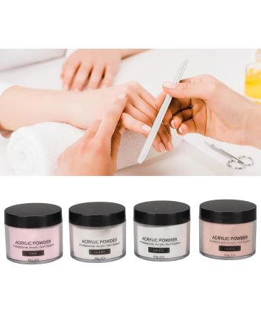 Long Lasting Nail Carving Powder 4 Colors 2.1oz for Manicure 3D Nail Extension Carving Powder with Strong Adhesion DIY Nail - Buy Online on SooperMarket.com