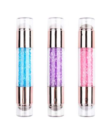 Norhogo 3 pieces silicone nail stamp Strass nail art stamper for DIY creative nail art tools accessories nail art equipment nail art accessories