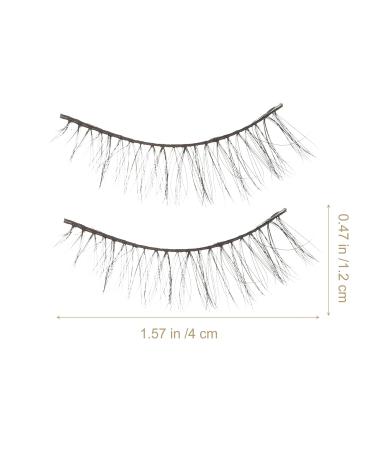 Shop KALLORY 5 Pairs Cat Eye Lashes - Natural Look Wispy 3D Short False Eyelashes - Soft Faux Makeup Supplies - International Shipping Available - Buy Online on SooperMarket.com