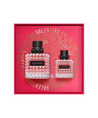 Valentino Donna Born in Roma Eau de Perfum Gift Set Floral Vanilla 2.2 Fl Oz (Pack of 2)