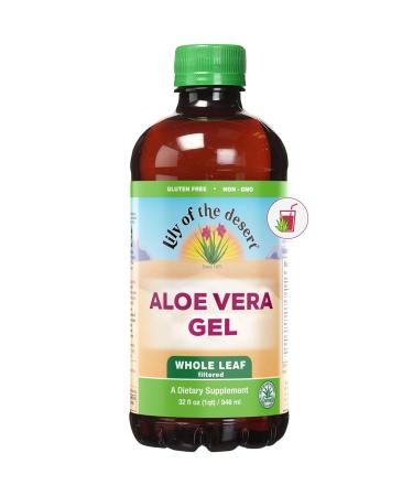 Lily of the Desert Aloe Vera Gel Whole Leaf 32 Ounce