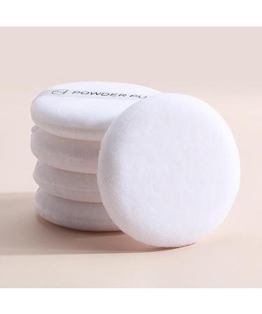 Buy Hudhow's Powder Squad Pads - 5 Soft Washable Fluffy Powder Puffs for Loose Powder Makeup & Blush | International Shipping Available - Buy Online on SooperMarket.com