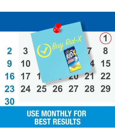 Buy Rid-X Septic Tank System Treatment Powder 19.6 Oz - Effective Waste Management Solutions | International Shipping Available - Buy Online on SooperMarket.com