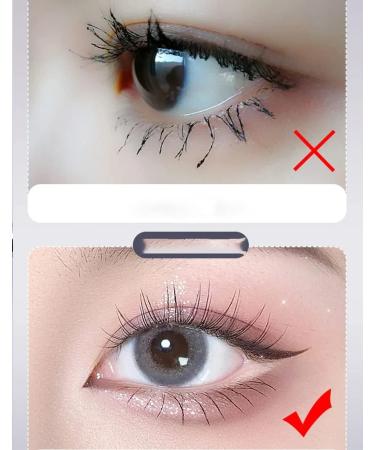 Dolly Mascara Fan Brush Set for Lashes and Eyebrows - 4PCS Makeup Tools - Buy Online on SooperMarket.com