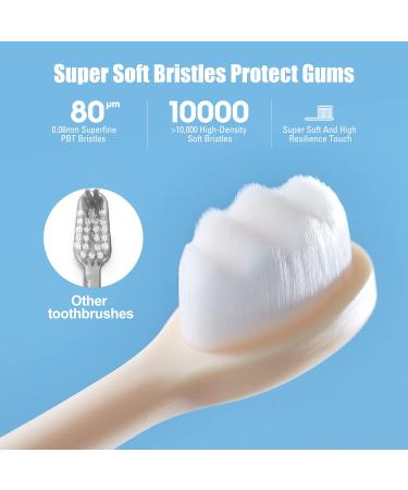NOHOO U Shape Kids Electric Toothbrush | Rechargeable Ultrasonic Toothbrush for Toddlers | Waterproof | 3 Modes | Green - Buy Online on SooperMarket.com