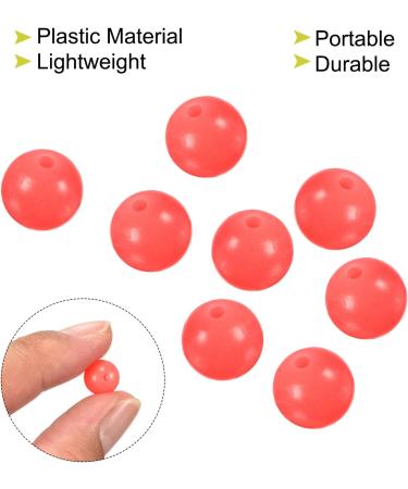 PATIKIL 200pcs 10mm Glowing Fishing Beads - Red Plastic Round Fishing Lure for International Shipping - Buy Online on SooperMarket.com