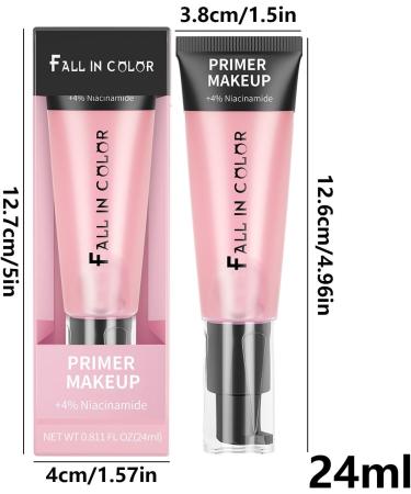 Hydrating Face Primer | Makeup Gel Base for Invisible Pores - 24ml Invisible Pores and Foundation Daily Hydrating Facial Moisturizer for All Skin Types Pologmase 02#pink - Buy Online on SooperMarket.com