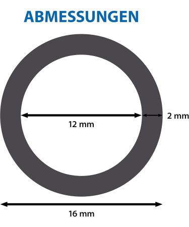 Arka PVC Hose 12/16 mm - 10m Gray Flexible Hose for Aquarium Pond & Workshop Use - Buy Online on SooperMarket.com