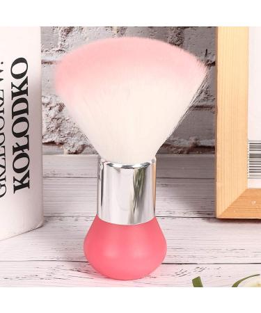 Barber Neck Duster Brush - Professional Hair Removal Brush for Salon Use | Pink Hair Cutting & Shaving Cleaning Tool - Buy Online on SooperMarket.com
