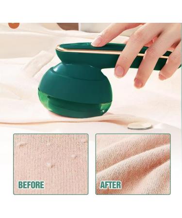 2024 Rechargeable Electric Lint Remover - Best Fabric Shaver for Clothing & Furniture (Green - Buy Online on SooperMarket.com