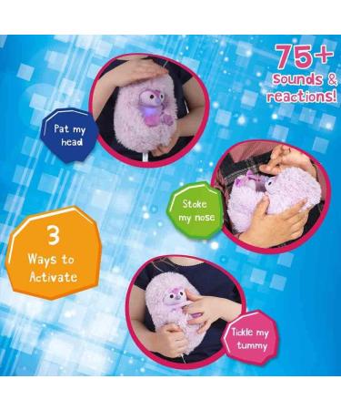 Curlimals Pip Penguin: Arctic Glow Interactive Soft Toy | Cute Plush with Laughing Light-Up Tummy | Age 3-6 - Buy Online on SooperMarket.com