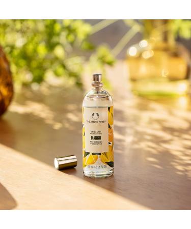 The Body Shop Mango Body Mist Refreshes and Cools with a Fruity Scent Vegan 3.3 oz - Buy Online on SooperMarket.com