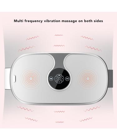 Infrared Heating Menstruation Belt for Women - Circulation Boosting Waist Protection - White - Buy Online on SooperMarket.com