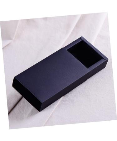 KOMBIUDA 20pcs Mini Boxes Paper Boxes for Wedding Favor Boxes Kraft Paper Drawer Tea Travel Size 3 Black - Buy Online on SooperMarket.com