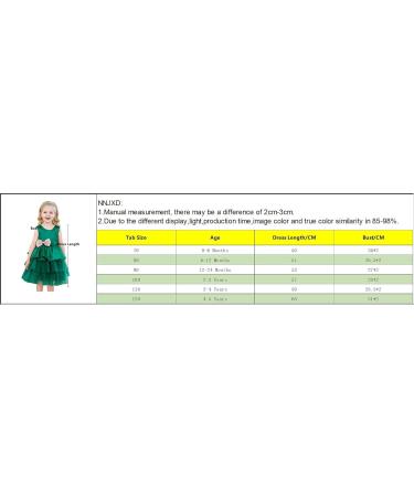 NNJXD Baby Girls Flower Princess Birthday Party Dress 730 Pink-a | Size 2-3 Years - Buy Online on SooperMarket.com