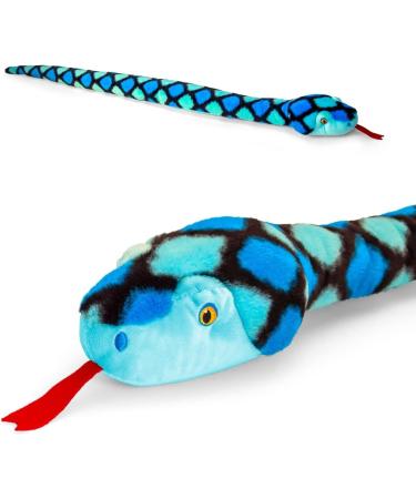 Deluxe Paws 100% Recycled Eco Plush Toys - Snakes 100cm - Soft & Cuddly - Buy Online on SooperMarket.com