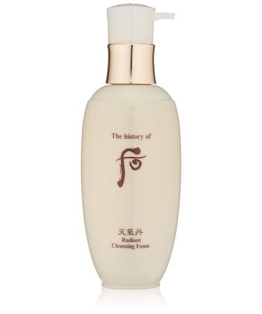 The History of Whoo Cheongidan Radiant Cleansing Foam | Detoxifies & Lifts Away Impurities While Comforting | Keep Skin Moisturized & Nourished After Cleansing 200ml