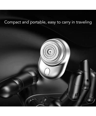 Electric Beard Trimmer Electric Beard Trimmer 300mAh Strong Power Portable for Travel (Silver) - Buy Online on SooperMarket.com