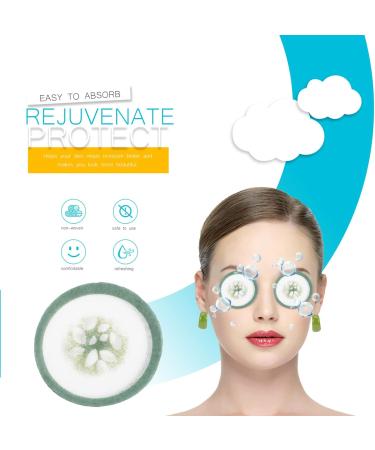 100 Pcs Eye Mask Paper - Non-Woven Eye Pads for Dry Eyes | Household Eye Patches for Comfortable Relief - International Shipping Available - Buy Online on SooperMarket.com