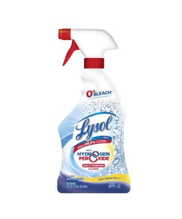 Lysol Bleach Free Hydrogen Peroxide MultiPurpose Cleaner Spray Blue Citrus Sparkle Zest 22 Fl Oz