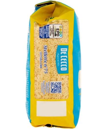 5X De Cecco Stars (5 Packs of 500 g) 2.5 kg - Buy Online on SooperMarket.com