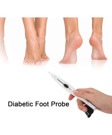 Foot Diabetic Testing Pen Diabetic Diagnostic Tool High Accuracy Easy Hold Diabetic Pen for Foot Contact for Stress Testing - Buy Online on SooperMarket.com