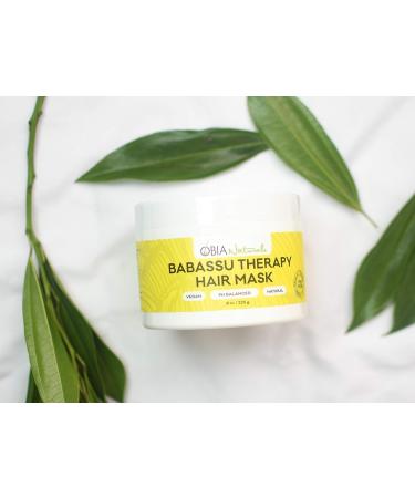 OBIA Naturals Babassu Oil Therapy Hair Mask - 8 oz - Deep Conditioner for Dry, Damaged, Color Treated Hair - Sulfate Free & Vegan Protein - Buy Online on SooperMarket.com