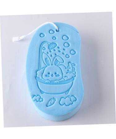 Healeved 4pcs Bath Sponge Set - Portable Baby Body Scrubber & Shower Tool - Child Household Bath Accessory - Sponge Brush 13x7cm - Buy Online on SooperMarket.com