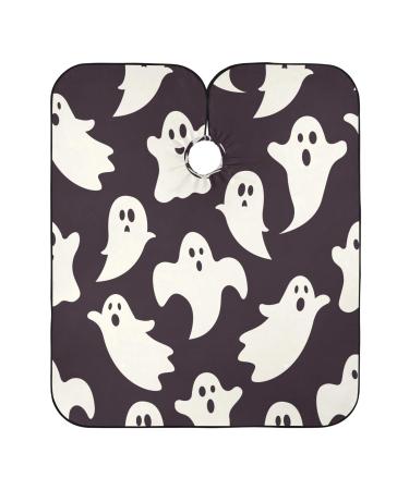 Kigai Happy Halloween Barber Cape Professional Salon Hair Cutting Cape with Adjustable Snap Closure Waterproof Hairdressing Cape Haircut Cape for Men Women