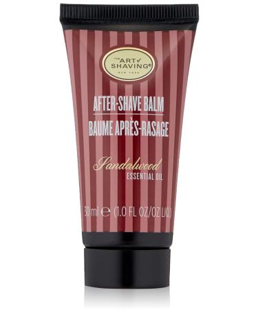The Art of Shaving After-Shave Balm for Men - Face Moisturizer, Clinically Tested for Sensitive Skin, Sandalwood, 1 Fl Oz