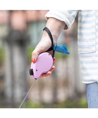 Ferplast Flippy One Dog Leash for Small Dogs - 3m Roller Leash Locking Button Light Blue - Ideal for Pets Up to 8kg - Buy Online on SooperMarket.com