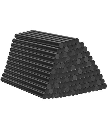 Mini Hot Glue Gun Sticks T TOVIA Multi-Temp All-Purpose hot Glue Gun Refills 4" and 0.27 Diameter 120 Count Black 120 Count Black
