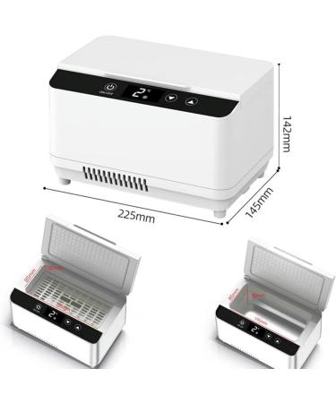 Insulin Refrigerator Freezer Insulin Refrigerator Portable Suitcase Diabetes Patient Travel Thermostatic Drug Supplies Refrigerator 3battery - Buy Online on SooperMarket.com