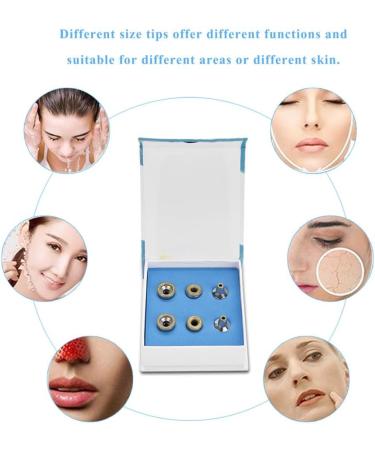 Diamond Tips - Microdermabrasion Tips Diamond Microdermabrasion Dermabrasion Replacement Accessories for Facial Peeling Removing Skin Debris Blemishes Wrinkles Face Skin Care - Buy Online on SooperMarket.com
